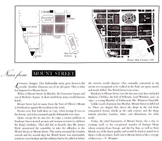 The last paragraph says it all. An undated entry for the street kept in the Westminster Archive.