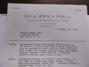 lewis inv 25.11.52 det