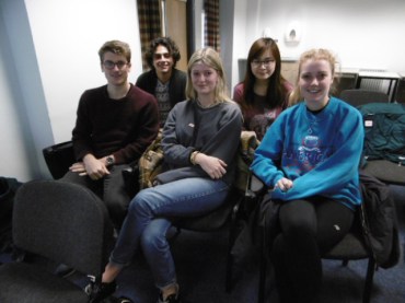 Leeds Uni UG volunteers